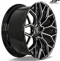 Ace Alloy AFF03 Piano Black w/ Mirror Machined Face