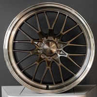 (huge savings) 18x10 ace alloy aff04 bronze w/ machined lip (flow formed) (lip 2.0) (custom)