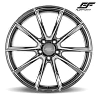 (huge savings) 19x10 ace alloy aff05 black chrome (flow formed) (custom)