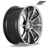 (huge savings) 19x10 ace alloy aff05 black chrome (flow formed) (custom)