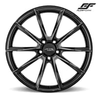 (huge savings) 20x9 ace alloy aff05 gloss piano black (flow formed) (custom)