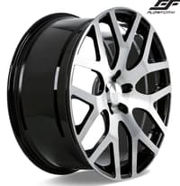 Ace Alloy AFF07 Gloss Black w/ Brushed Face