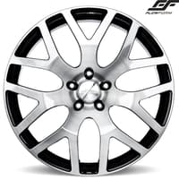 Ace Alloy AFF07 Gloss Black w/ Brushed Face