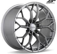 (huge savings) 19x10 ace alloy aff09 brushed face w/ space grey tint (flow formed) (custom)