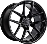 (huge savings) 19x9.5 ace alloy aff02 all matte black (flow formed) (custom)