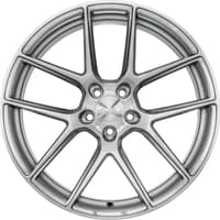 (huge savings) 20x11 ace alloy aff02 full brushed aluminum with clear coat (flow formed) (deep lip) (custom)