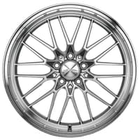 (huge savings) 19x10.5 ace alloy aff04 liquid silver machined lip (lip 3.0) (flow formed) (custom)