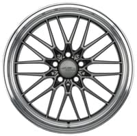 (huge savings) 20x11 ace alloy aff04 titanium w/ machined lip (lip 3.0) (flow formed) (custom)