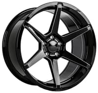 (huge savings) 20x10.5 ace alloy aff06 gloss black milled (flow formed) (custom)