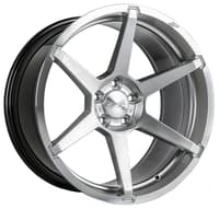 (huge savings) 20x10.5 ace alloy aff06 liquid silver machined lip (flow formed) (custom)
