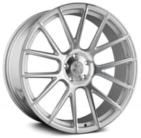 24x10 avant garde vanquish silver machined (flow formed) (custom)