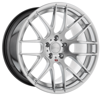 18x9.5 avant garde m359 hyper silver 5x120 22mm