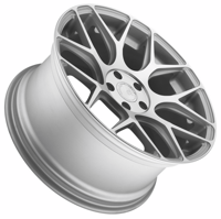20x10 avant garde m590 satin silver (custom)