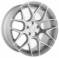 20x10 avant garde m590 satin silver (custom)