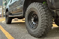 15x10 american racing ar62 outlaw ii satin black 5x4.5/114.3 -38mm
