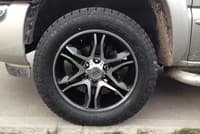18x8.5 american racing ar893 mainline gloss black machined 6x135 30mm