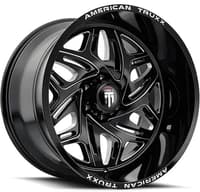 American Truxx AT1914 Euphoria Gloss Black Milled