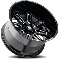 American Truxx AT1915 Restless Gloss Black Milled