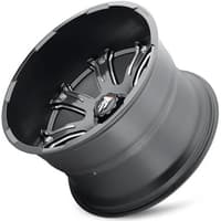 American Truxx AT154 Bomb Matte Black Milled