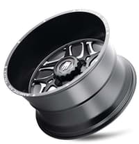 American Truxx AT1900 Sweep Matte Black Milled