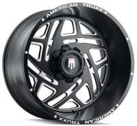 American Truxx AT1904 Cosmos Matte Black Milled