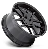 American Racing AR942 Matte Black w/ Gloss Black Lip