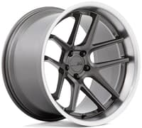 American Racing AR942 Matte Gunmetal w/ Machined Lip