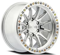 17x9 arena a103 mission gloss silver machined (6-lug) 6x5.5/139.7 0mm