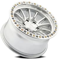 Arena A103 Mission (6-Lug) Gloss Silver Machined