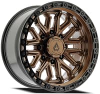 Arena A125 Jackal (8-Lug) Smoked Bronze w/ Gloss Black Lip