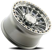17x9 arena a132 blitz gloss silver machined (8-lug) 8x170 0mm