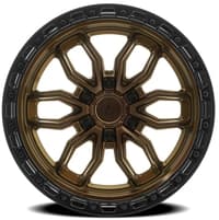 20x9 arena a137 pursuit smoked bronze w/ gloss black lip 6x135 0mm