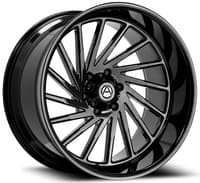 26x14 artem off-road a205 curvus gloss black (flow formed) (* may require trimming) 8x170 -76mm