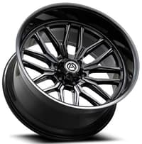 22x10 artem off-road a207 kosmo gloss black (flow formed) 8x170 -19mm