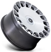24x10 asanti abl-45 gloss platinum machined 5x112 5x120 35mm