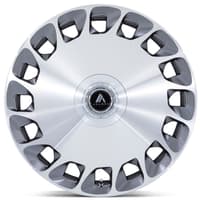 24x10 asanti abl-45 gloss platinum machined 5x112 5x120 35mm