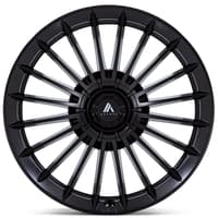 (clearance - no returns) 22x9 asanti ab048 matte black 5x4.25/108 5x4.5/114.3 38mm