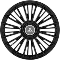 22x9.5 asanti ab049 gloss black 6x135 6x5.5/139.7 25mm