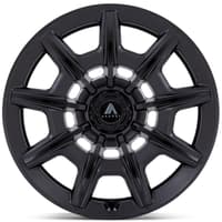 (clearance - no returns) 20x10.5 asanti abl-41 satin black w/ gloss black face 5x112 5x120 38mm