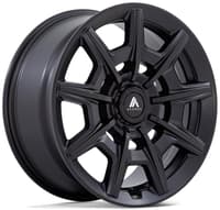 (clearance - no returns) 20x10.5 asanti abl-41 satin black w/ gloss black face 5x112 5x4.5/114.3 40mm