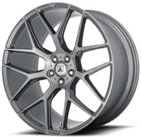 (clearance - no returns) 22x10.5 asanti abl-27 titanium brushed 5x120 35mm