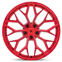 (clearance - no returns) 20x12 asanti abl-39 candy red 5x115 6mm