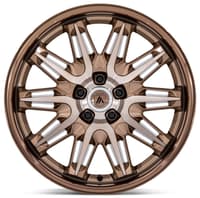 (clearance - no returns) 20x9 asanti ab047 bronze machined w/ stainless steel lip 5x120 27mm