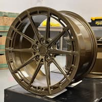 19x11 variant aure gloss bronze (full forged) (super deep concave) (custom)