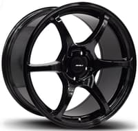 (special pricing) 17x8 avid.1 av-26 gloss black 5x4.5/114.3 35mm