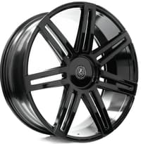 26x10 axe ex26 gloss black 6x5.5/139.7 28mm (custom)