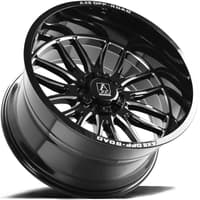 22x12 axe offroad hades gloss black milled (* may require trimming) 8x180 -44mm