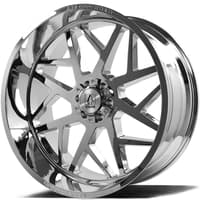 22x12 axe offroad nemesis chrome (* may require trimming) 8x6.5/165 -44mm