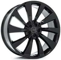 20x8.5 axe 1av zx15 gloss black 5x4.5/114.3 25mm (custom)