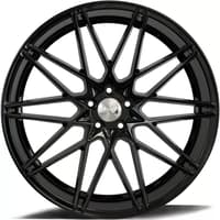 20x9 axe 1av zx4 gloss black 5x4.5/114.3 40mm